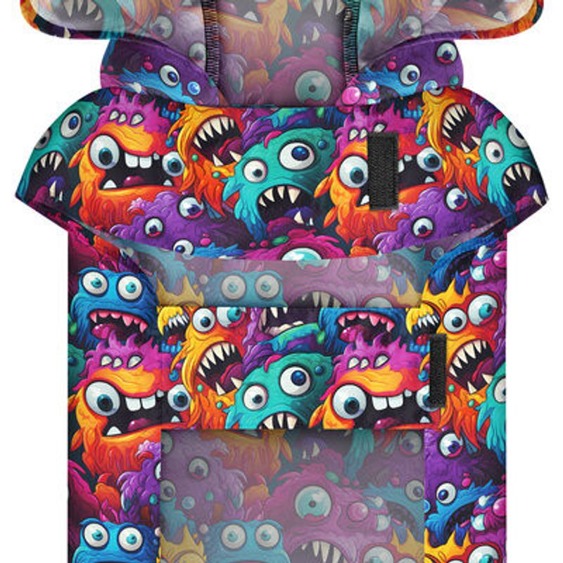 WAUDOG Regntäcke med Luva Toothed Monsters