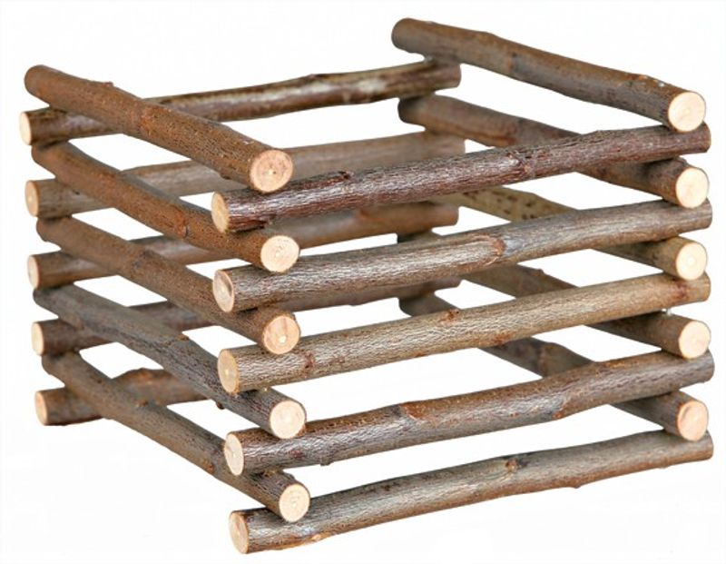 Höhäck i trä fristående 15x11x15cm