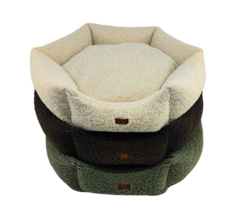 CAZO Hundbädd Oval Mirson Olive