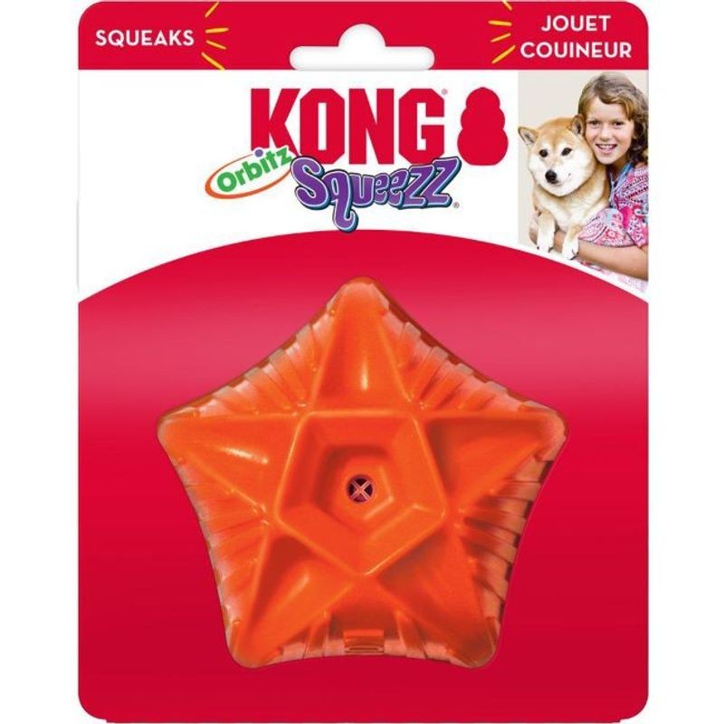 Kong Squeezz Orbitz Ball Mix M/L 11X11X10,5cm