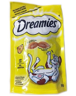 Dreamies Kattgodis Ost 60g