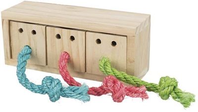 Leksak Smådjur, snack cube i trä 16*6*7cm