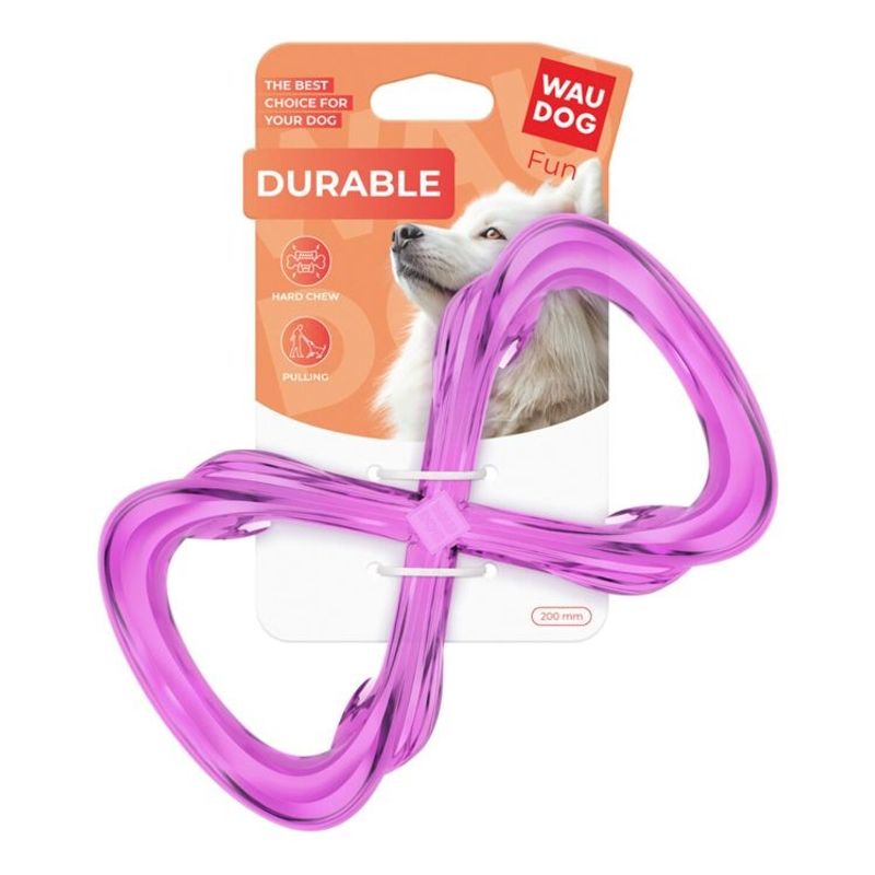 WAUDOG Dragleksak Åtta i Gummi 20cm