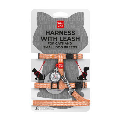 WAUDOG Re-Cotton Kattsele Valpsele med koppel