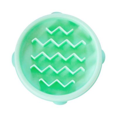 Fun Feeder Slo Bowl, Mint (XS, Ø14X3cm 180ml)