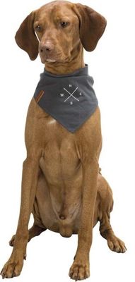 BE NORDIC scarf mörkgrå med rosmotiv