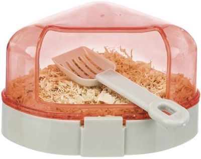 Hörntoalett Hamster De Luxe med spade