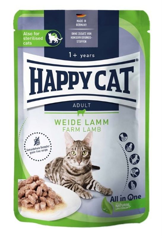 Happy Cat Våtfoder Lamm 85g