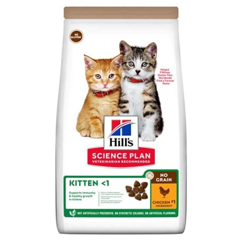 Hills Science Plan Kitten No Grain Chicken & Potato 1,5kg