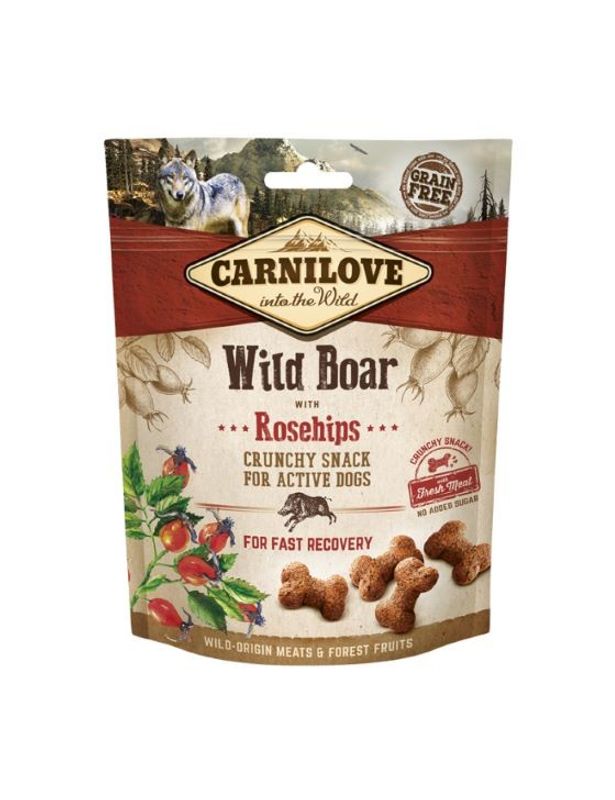 CarniLove Dog Crunchy Snack Wild Boar with Rosehip 200g