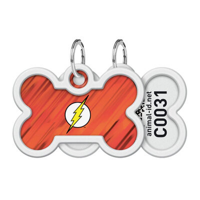 WAUDOG Smart ID Bricka för Hund & Katt Flash logo Ben 40mm