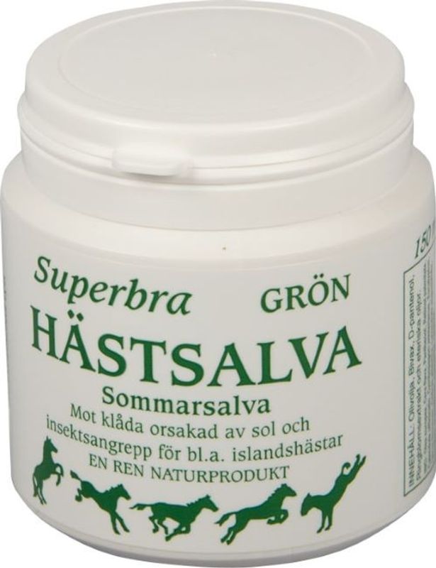 Superbra Hästsalva grön