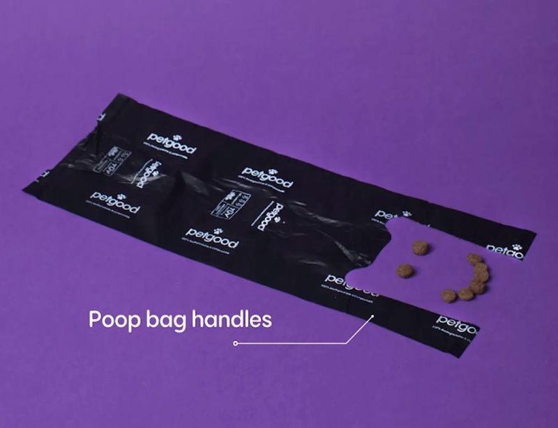 Nedbrytbara Bajspåsar med handtag 30st