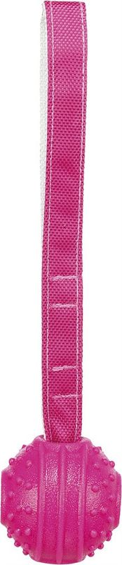 Soft & Strong boll med rem TPR rosa