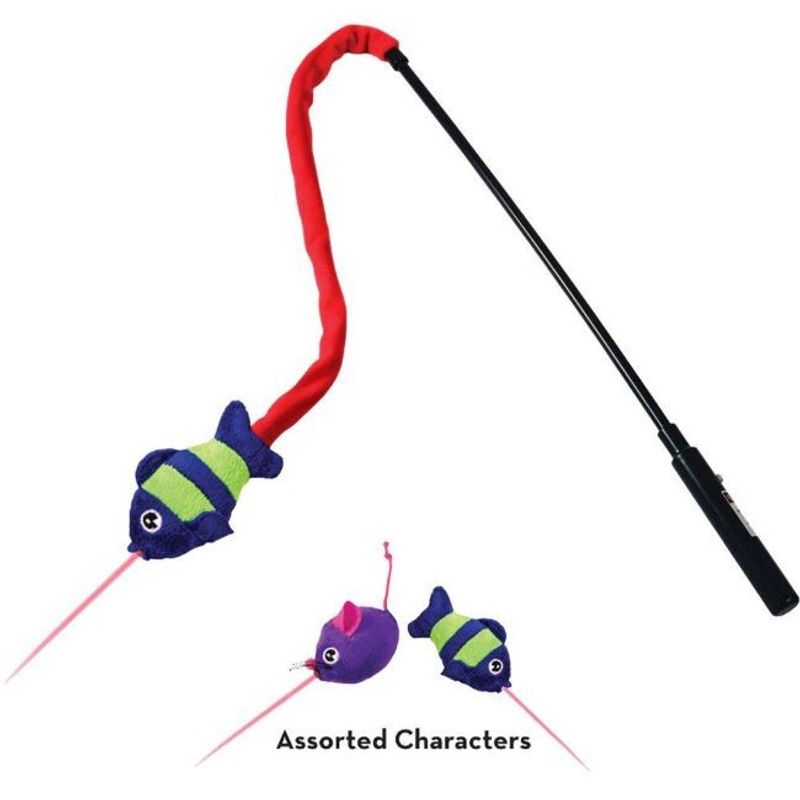 Kong Laser Teaser Characters Assorted 45X6X4cm