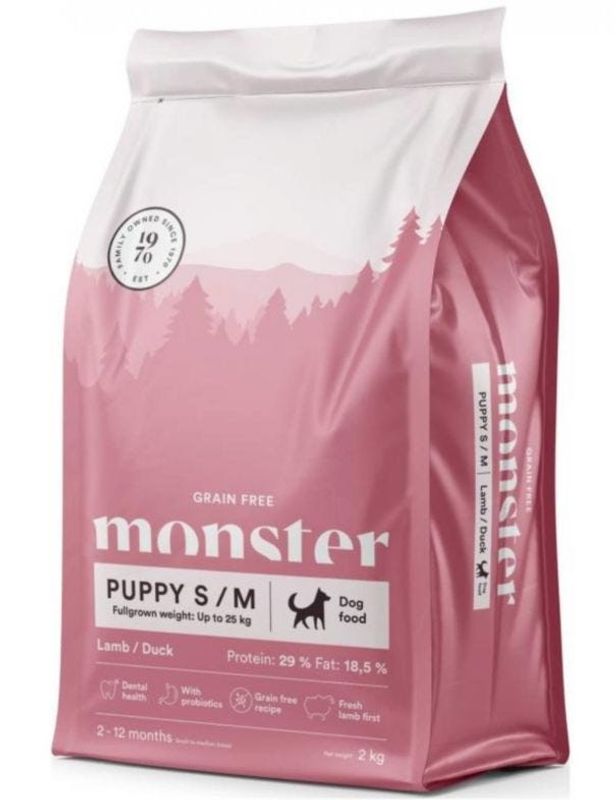 Monster Dog GrainFree Puppy S/M