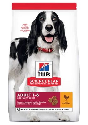 Hills Science Plan Canine Adult Medium Chicken