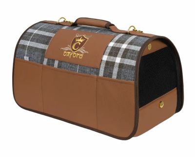 CAZO Transportväska Oxford Läder & Tweed (50 x 27 x 26cm)