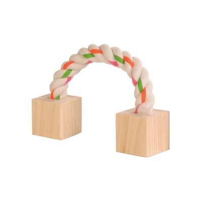 Gnagarleksak Rep m Träklossar