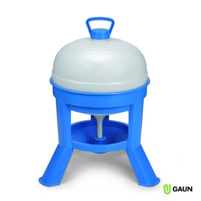 Vattenautomat Sifon Blå/Vit till Höns