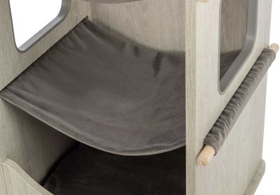 Klösmöbel Adriano 78 x 118 x 38 cm grå