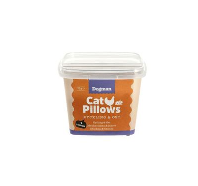 Kattgodis Cat Pillows KycklingOst 75g