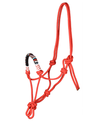 Repgrimma med pärlbrodering röd