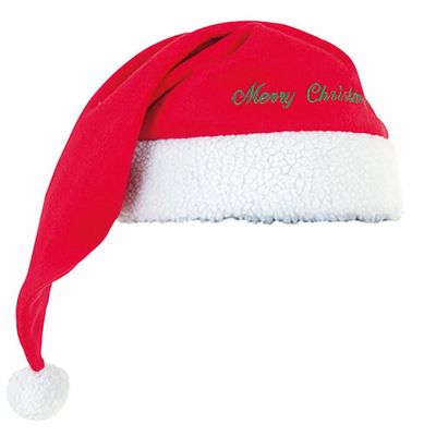 HG Jul Tomteluva till ridhjälm Röd/vit One size