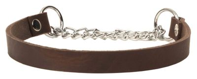 Halvstryp i läder 12mm x 40cm