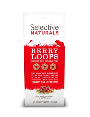 Science Selective Berry Loops Treats 80g