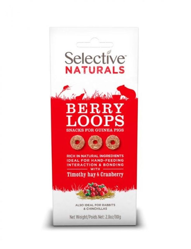 Science Selective Berry Loops Treats 80g