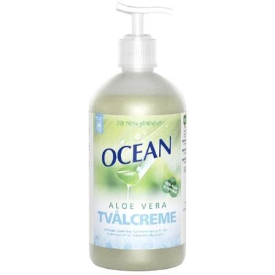 Ocean Tvålcreme Aloe Vera Pumpflaska 500ml