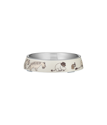 Muurla Mumin kattmatskål Moments beige 15,5 cm