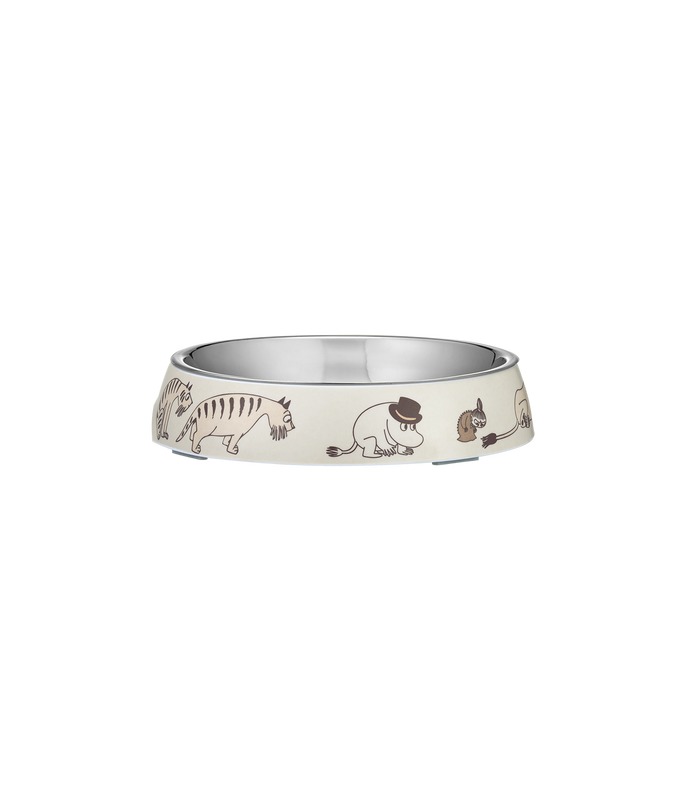 Muurla Mumin kattmatskål Moments beige 15,5 cm