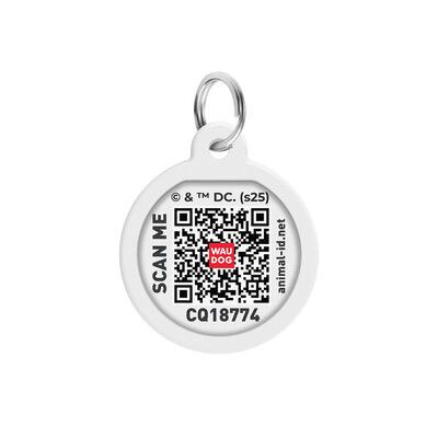 WAUDOG Smart ID Bricka för Hund & Katt Flash logo Rund