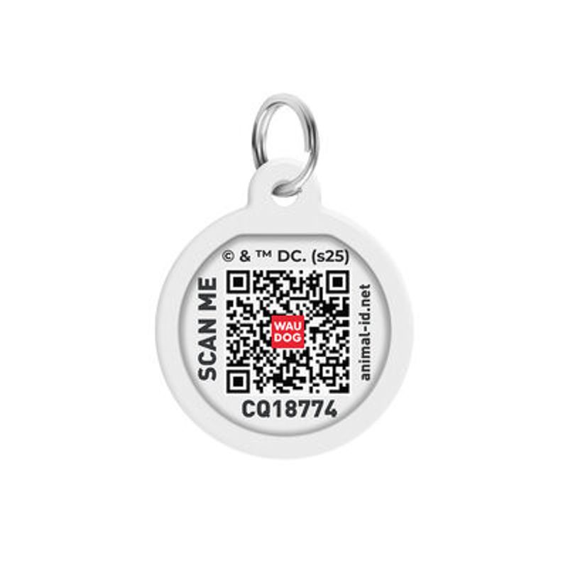 WAUDOG Smart ID Bricka för Hund & Katt Flash logo Rund