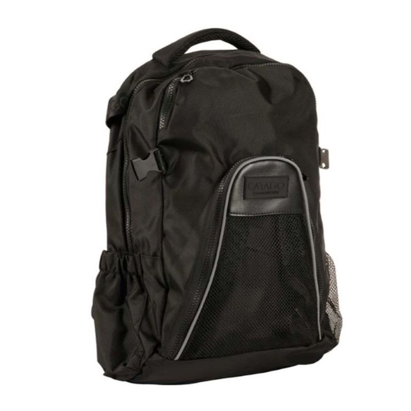 Catago Ryggsäck med hjälmfack Svart