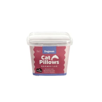 Kattgodis Cat Pillows Krämig Lax 75g