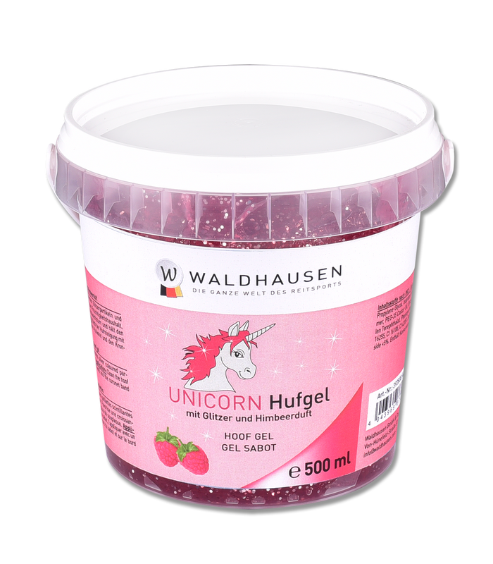 Hovgel Unicorn Rosa m. glitter 500ml