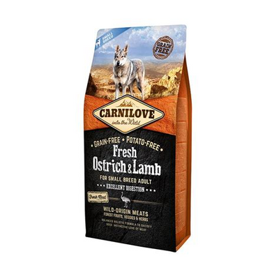 Carnilove Dog Fresh Ostrich & Lamb Small Breed