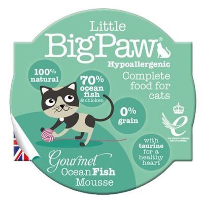 LBP CAT Gourmet Atlantic Ocean Fish Mousse 85 g