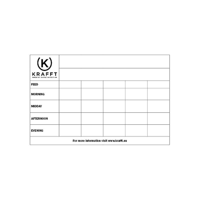 KRAFFT Fodertavla