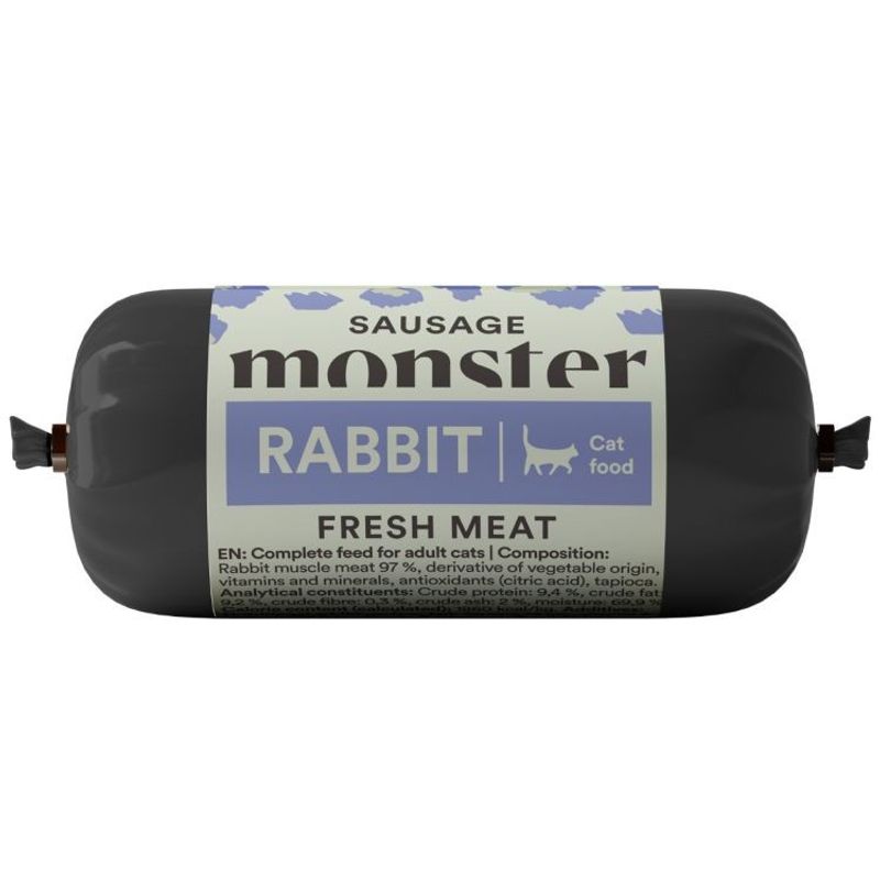Monster Cat Sausage Rabbit 80 g