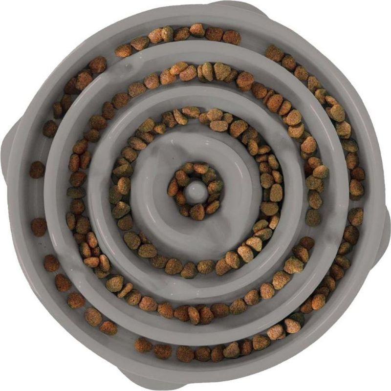 Fun Feeder Slo Bowl, Grå