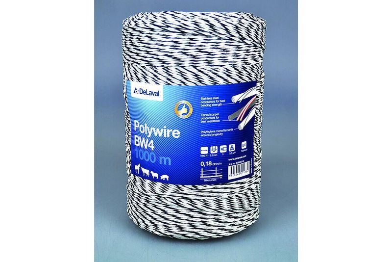 Delaval Polytråd Premium BW4 1000m