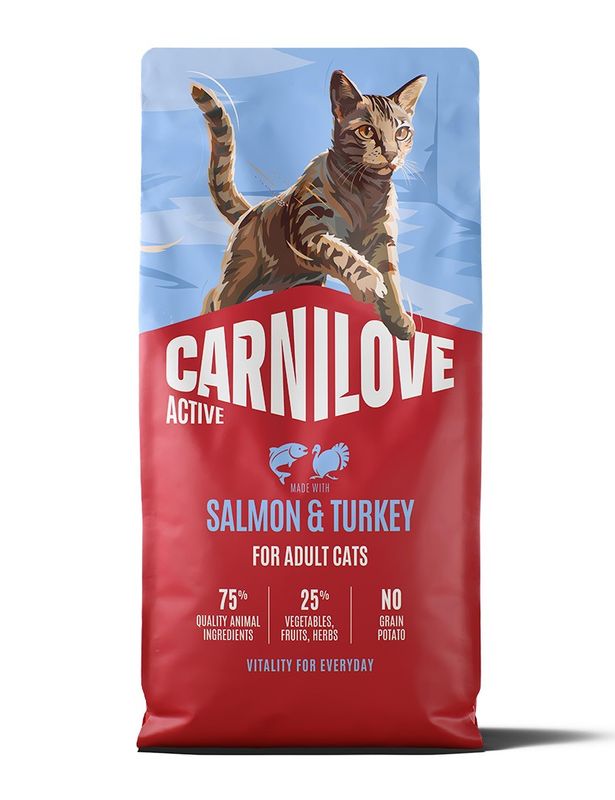 Carnilove Cat Active Adult Lax & Kalkon