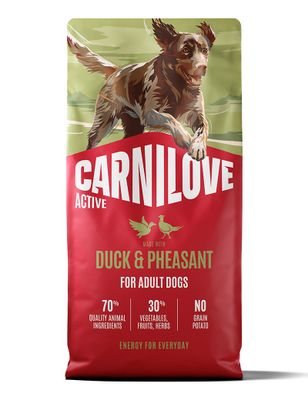 Carnilove Dog Active Adult Anka & Fasan