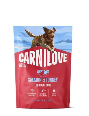 Carnilove Dog Active Adult Lax & Kalkon