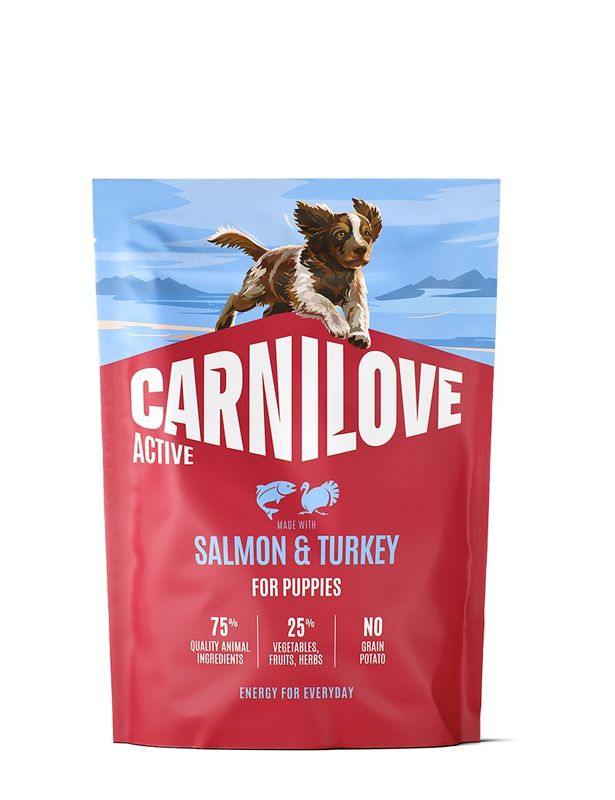 Carnilove Dog Active Puppy Lax & Kalkon