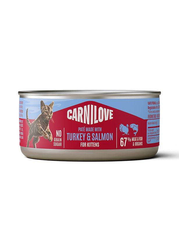 Carnilove Cat Paté Kitten Kalkon & Lax 100 g